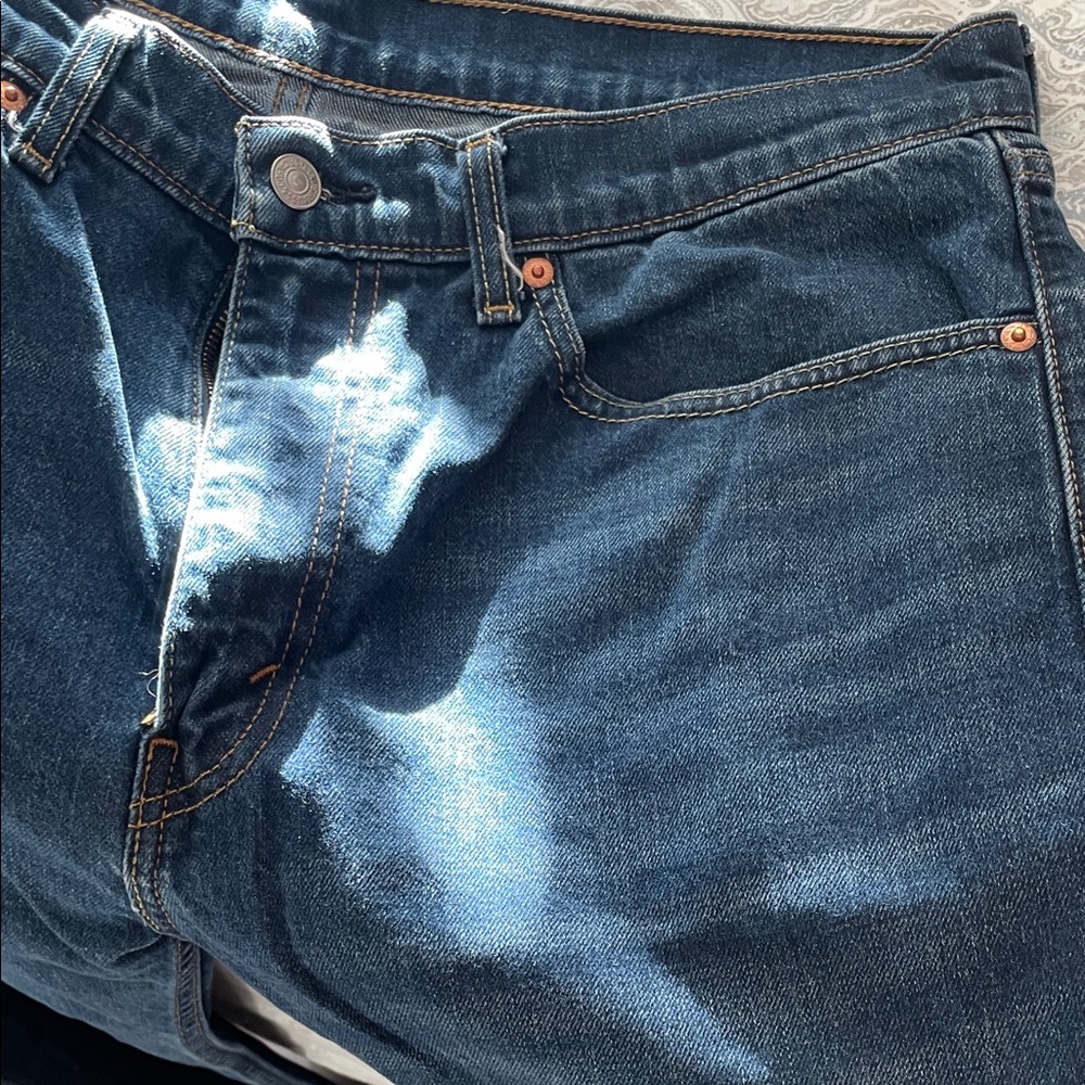 Levi's Dark Blue Relaxed Fit Jeans